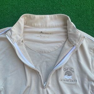 Peter Millar Golf Casa de Campo Dye Fore Quarter zip top